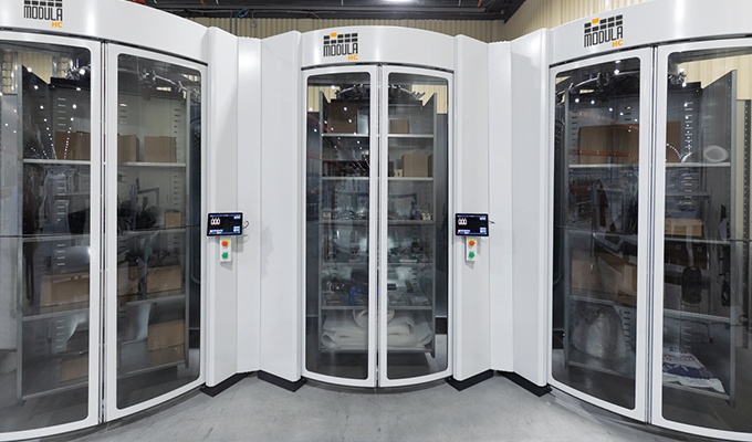 automated carousels, automated picking, modula