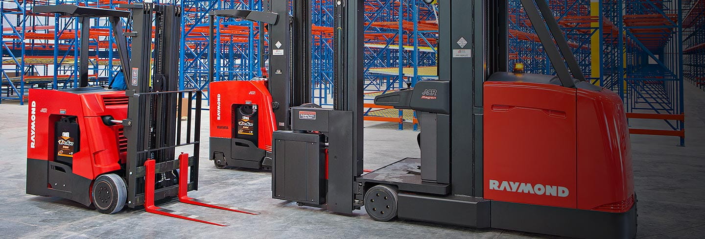 Raymond forklifts, 